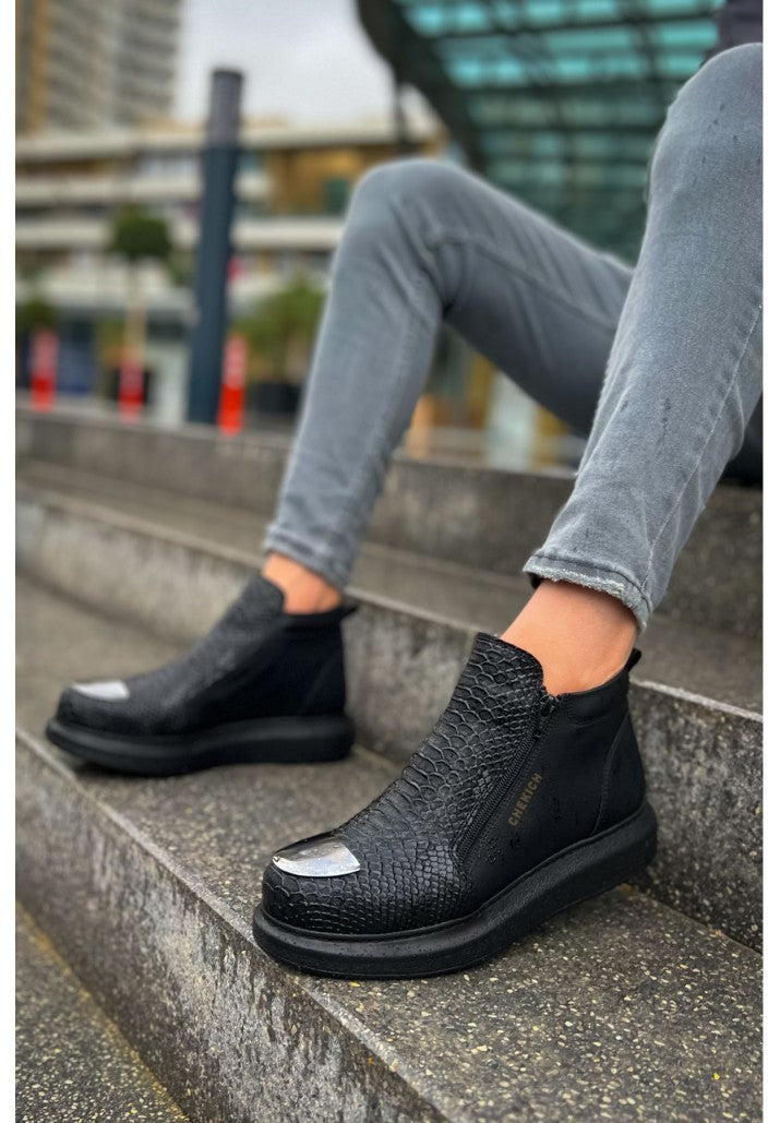 Botte CH133 pour homme noire
