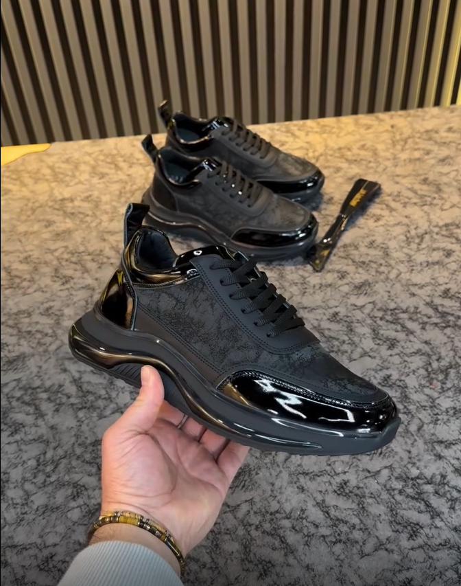 Baskets en cuir véritable pour hommes de la nouvelle saison 89