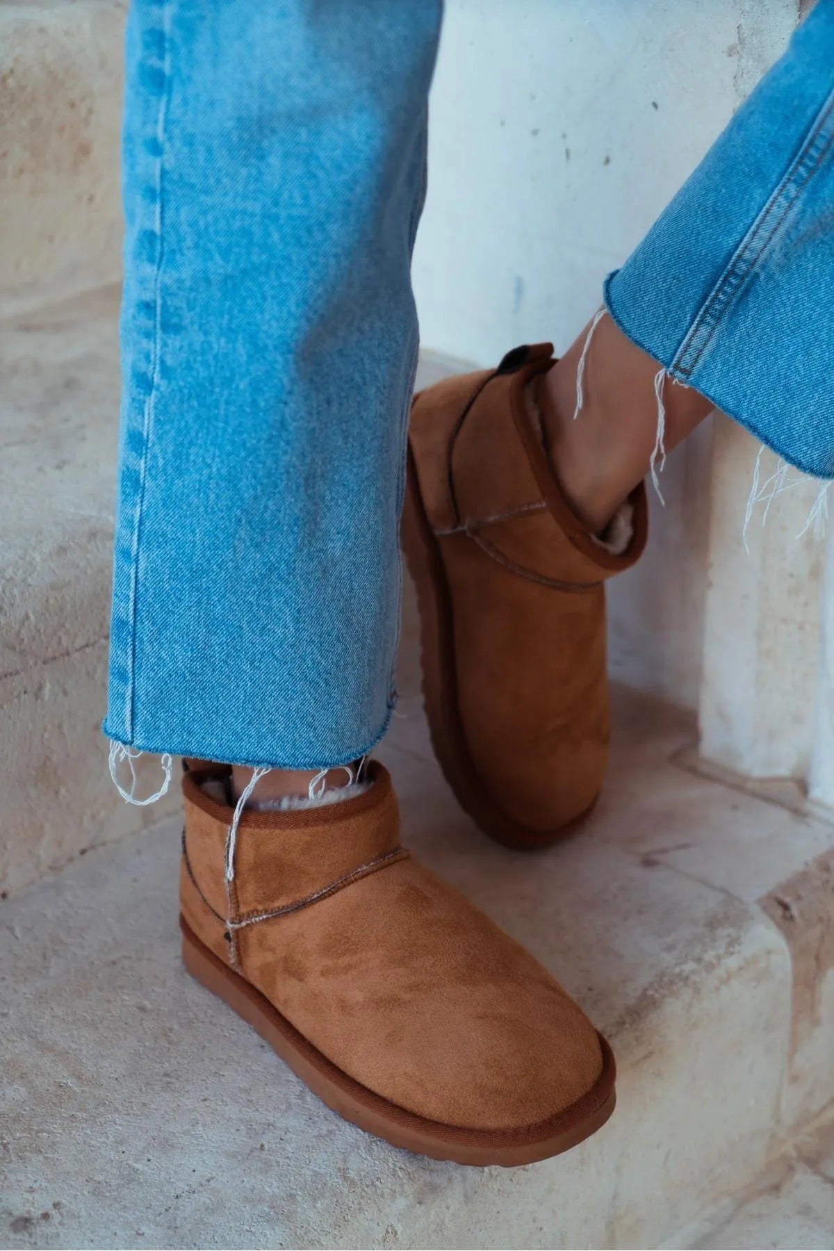 Rehaussez votre style avec des bottes doublées de fourrure