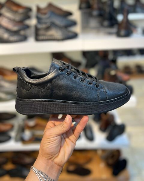 Baskets en cuir véritable pour hommes Collection 2023 Qualité décontractée faite à la main pour hommes