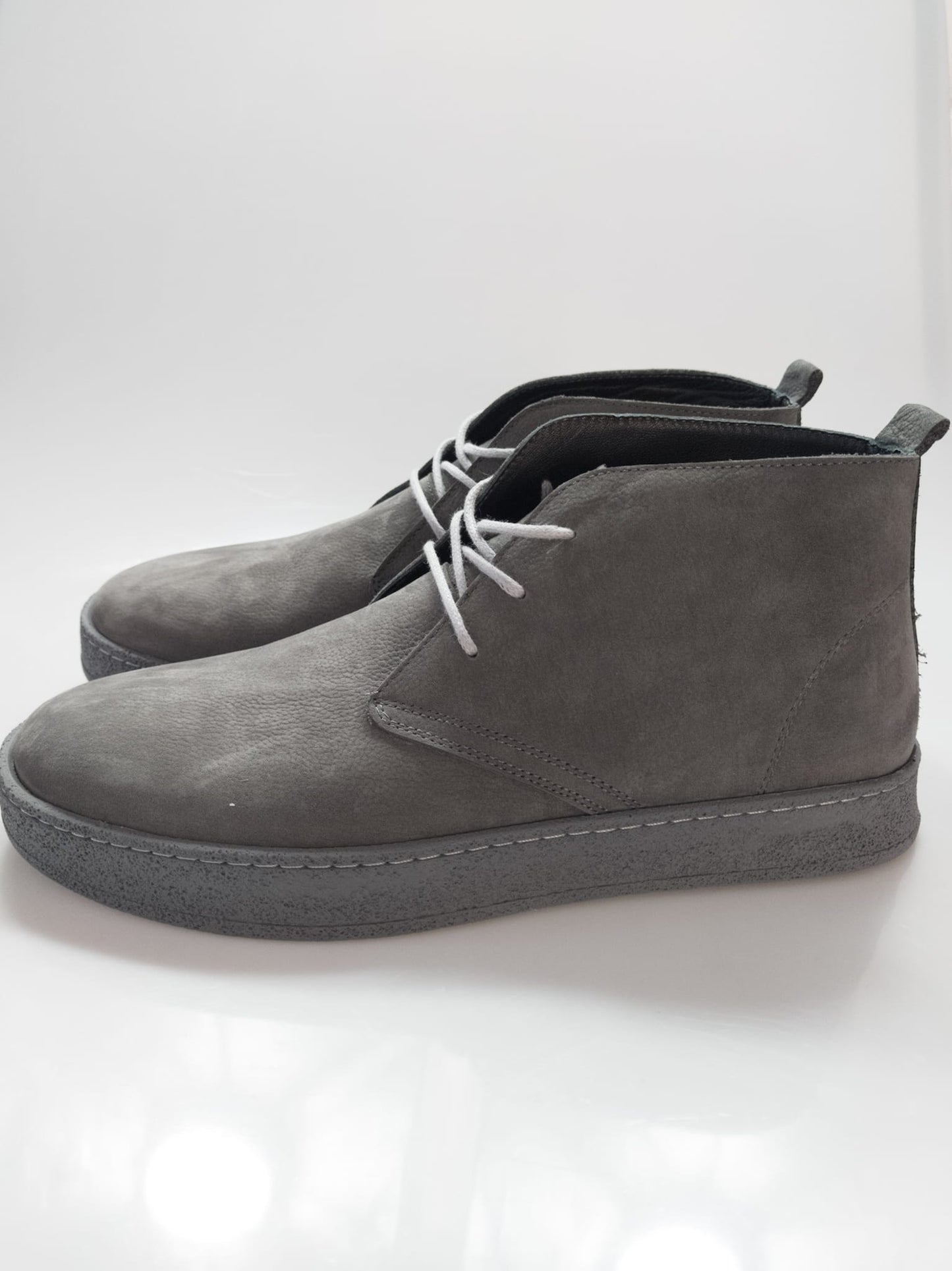 Bottes pour hommes en cuir véritable faites à la main, chaussures décontractées quotidiennes