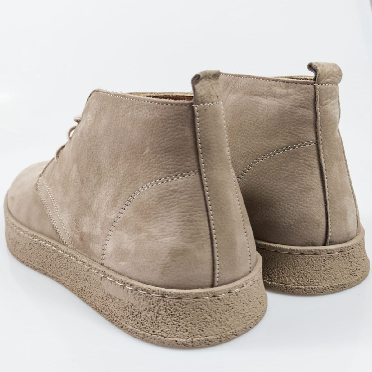 Bottes pour hommes en cuir véritable faites à la main, chaussures décontractées quotidiennes