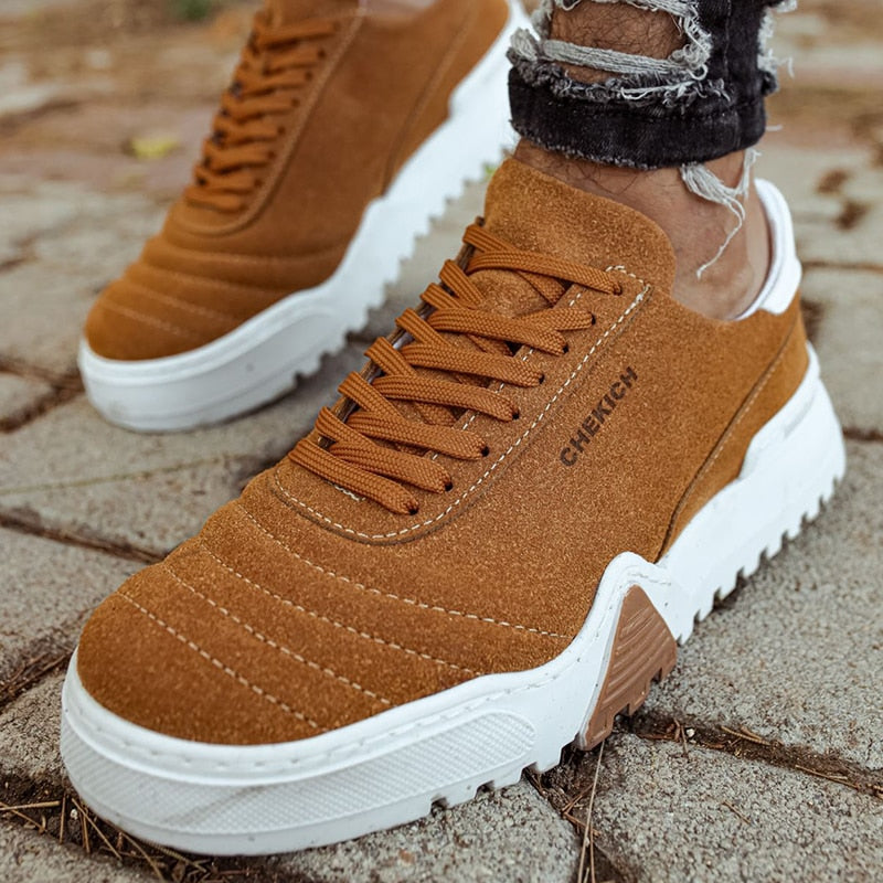 Calzado Chekich para hombre, nueva temporada, calzado flexible para caminar CH037