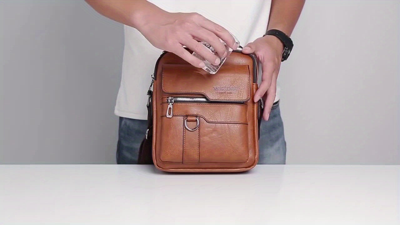Men's Shoulder Bag Vintage Handbag Business Casual