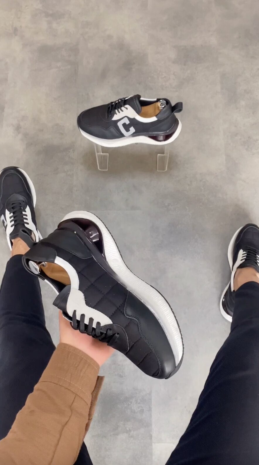 Nueva colección de zapatos deportivos hechos a mano de cuero genuino, calidad y únicos