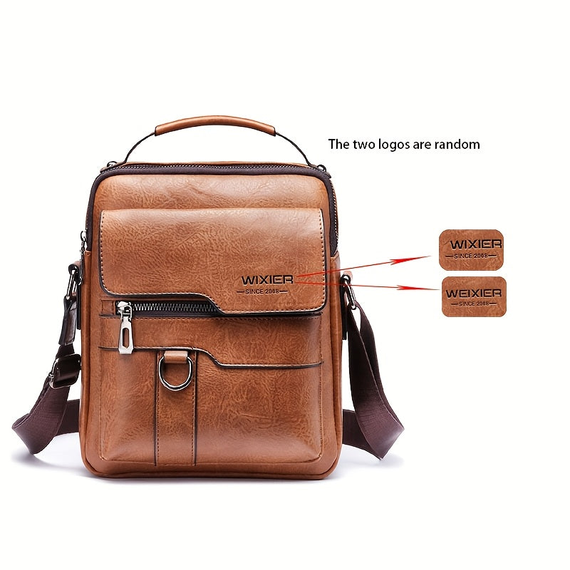 Men's Shoulder Bag Vintage Handbag Business Casual