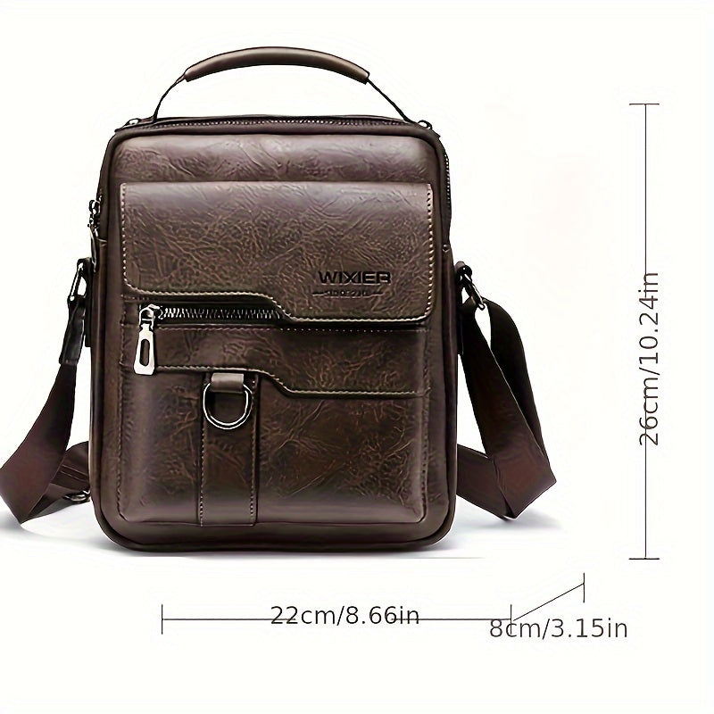 Men's Shoulder Bag Vintage Handbag Business Casual