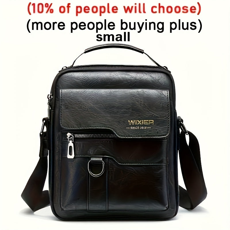 Men's Shoulder Bag Vintage Handbag Business Casual