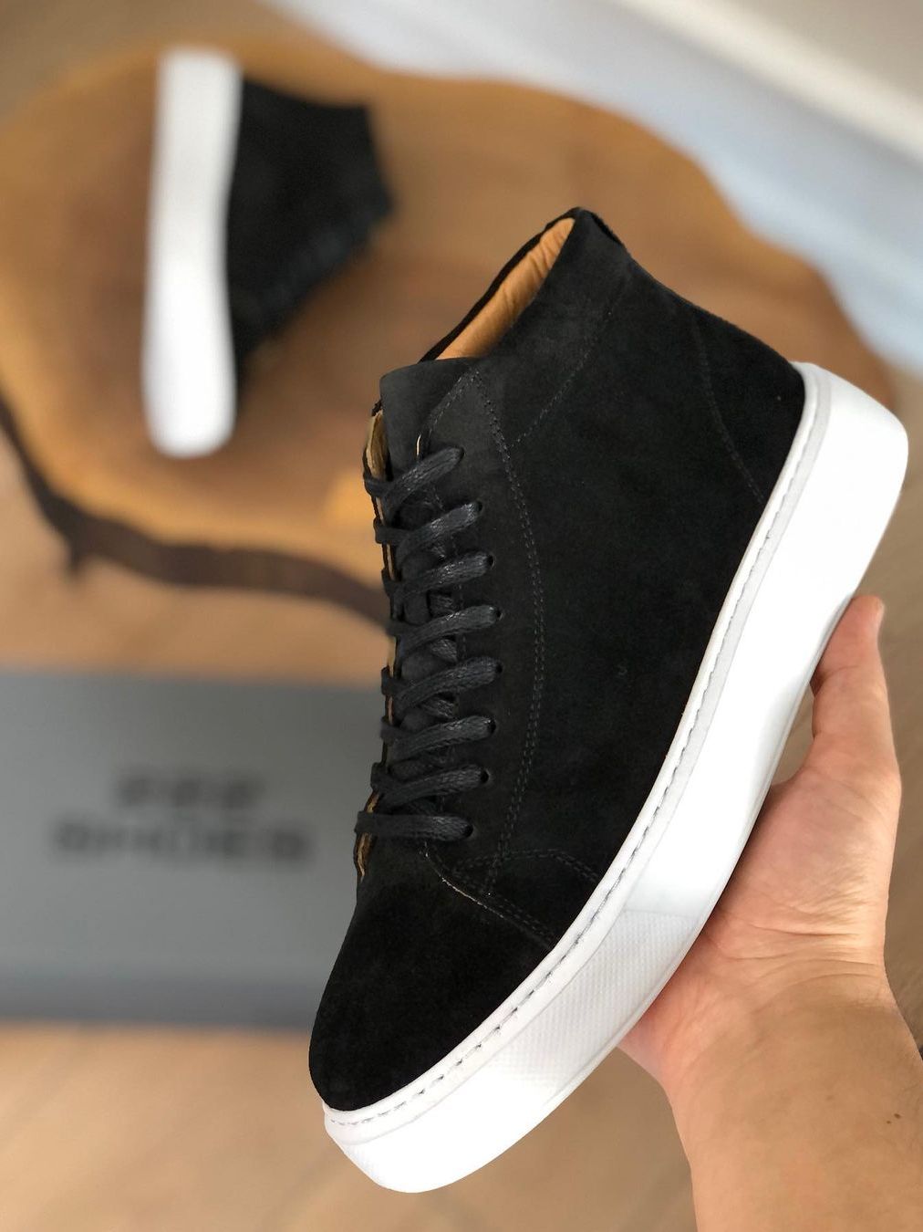 Zapatos de hombre de piel auténtica hechos a mano, nueva colección, calzado de invierno