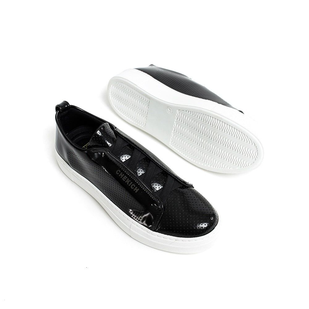 Zapatos Chekich Trajes Ligeros Negros CH011