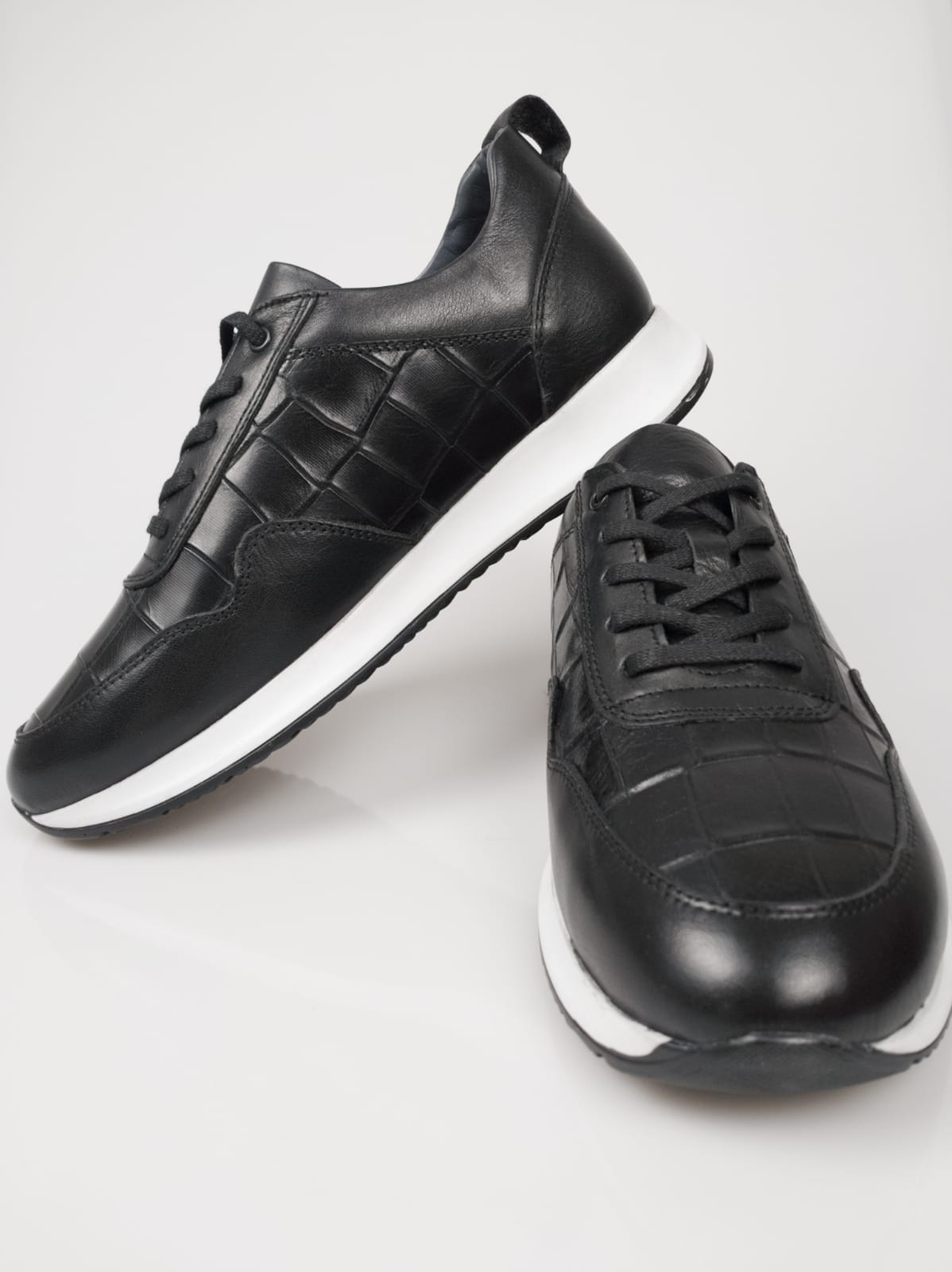 Zapatillas de deporte hechas a mano con suela de EVA de cuero genuino para la nueva temporada 2022