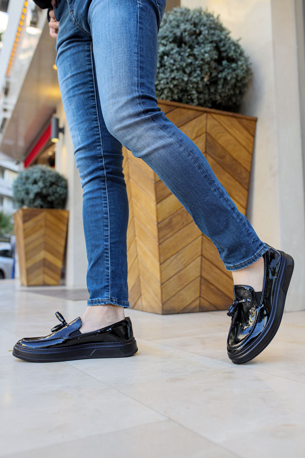 Chekich Tan hommes nouvelles chaussures pour hommes élégantes CH127