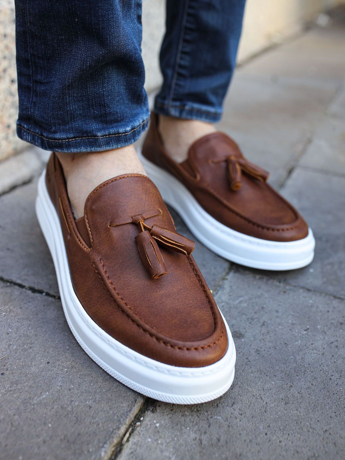 Chekich Tan hommes nouvelles chaussures pour hommes élégantes CH127