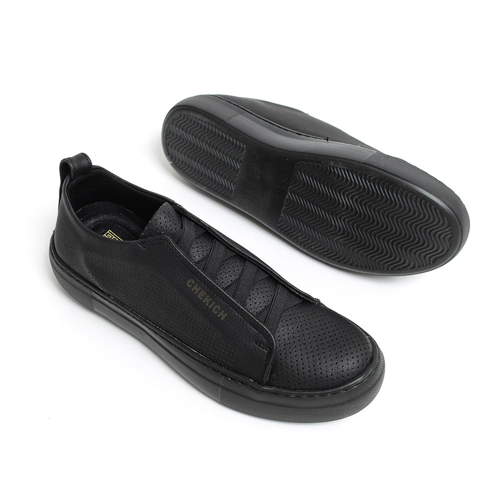Zapatos Chekich Trajes Ligeros Negros CH011