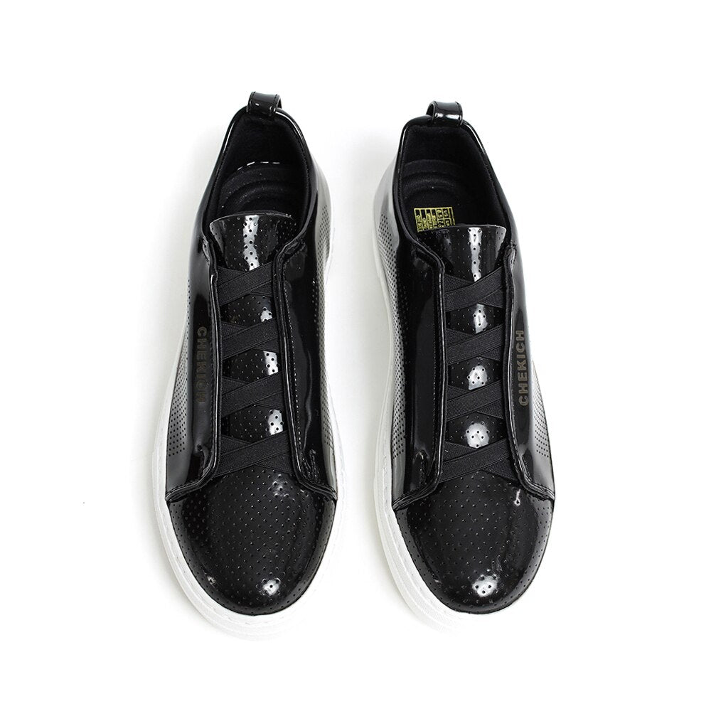 Zapatos Chekich Trajes Ligeros Negros CH011