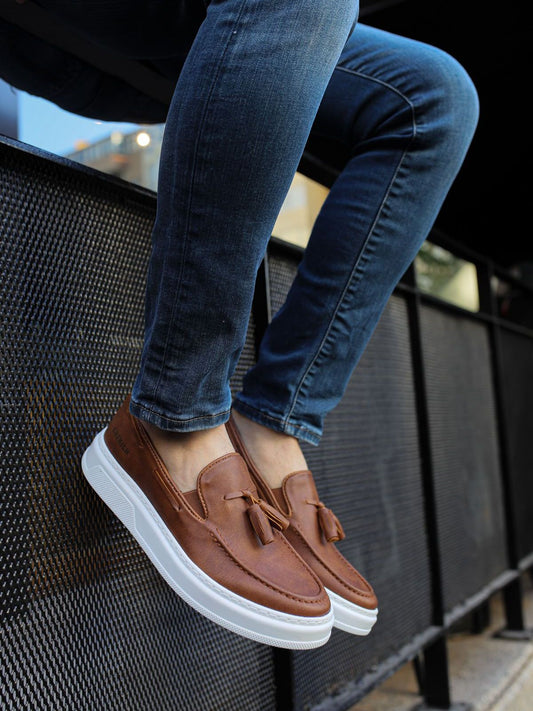 Chekich Tan Hombres Nuevos Zapatos De Hombre Con Estilo CH127