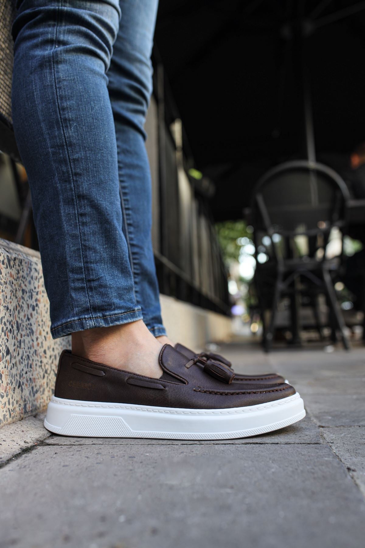 Chekich Tan hommes nouvelles chaussures pour hommes élégantes CH127