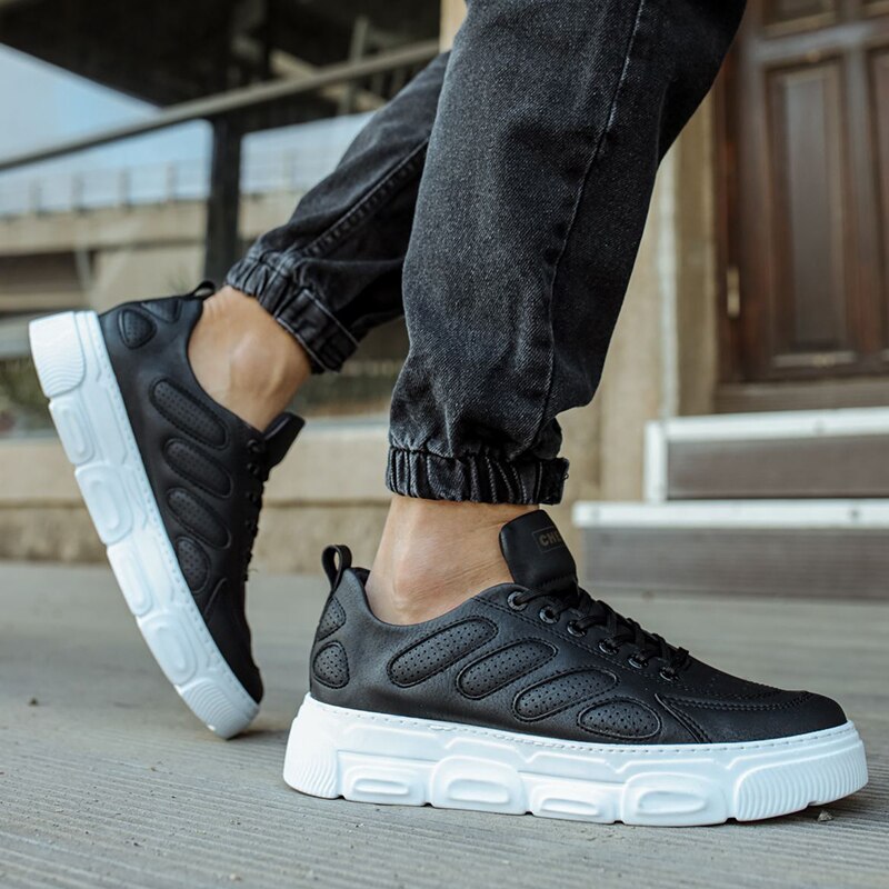 Chaussures à semelles cousues quotidiennes respirantes pour hommes Chekich CH105