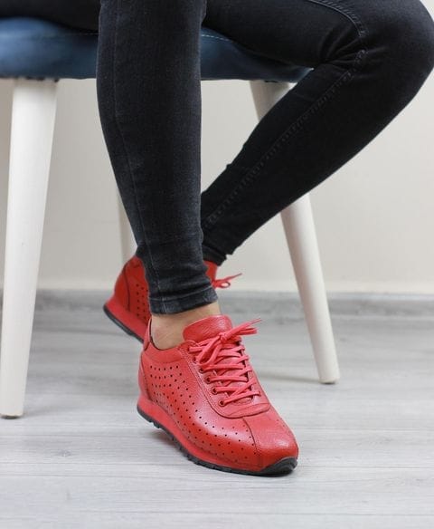 Baskets Redd en cuir véritable faites à la main pour hommes 