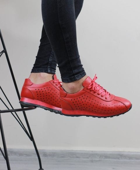 Baskets Redd en cuir véritable faites à la main pour hommes 